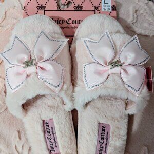 Viral Juicy Couture Bow Slippers